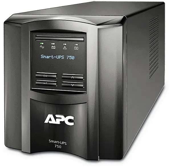 APC Smart-UPS 750VA, Line Interactive, Sine Wave, Tower, 750VA/500W, 230V, AVR, 6x IEC C13, Battery Pack 7Ah (RBC48), SmartConnect Port + S