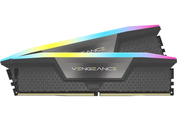 Memorija CORSAIR VENGEANCE 32GB(2x16GB)DDR56400MHzCL321.40VRGBEXPO & XMP' ( 'CMH32GX5M2B6400Z32' ) 