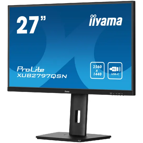 IIYAMA Monitor LED XUB2797QSN-B2 27 IPS IPS 2560 x 1440 @100Hz 300 cd/m