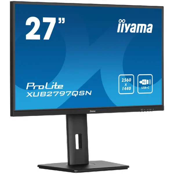 IIYAMA Monitor LED XUB2797QSN-B2 27 IPS IPS 2560 x 1440 @100Hz 300 cd/m