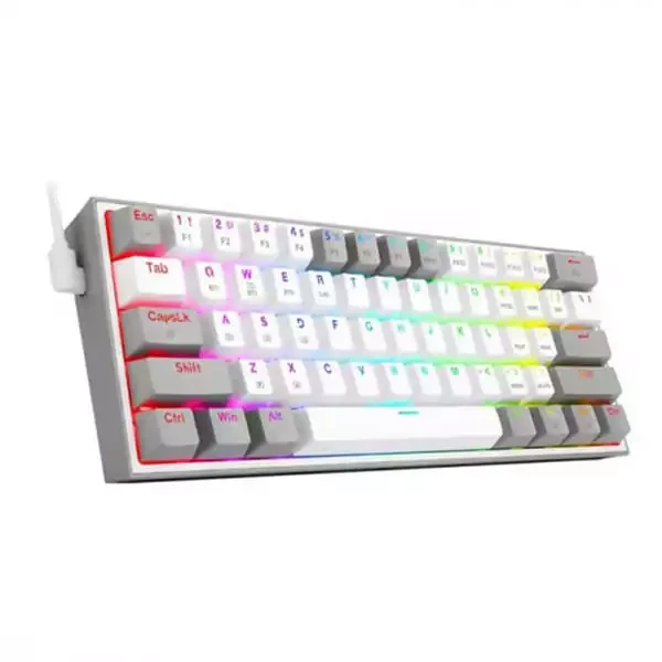 Fizz Pro White/Grey K616 RGB Wireless/Wired Mechanical Gaming Keyboard
