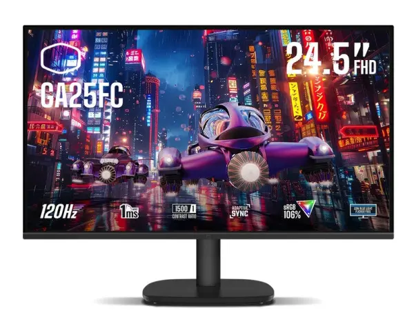 COOLER MASTER 24.5 inča GA25FC FHD 120Hz Gaming monitor (CMI-GA25FC-EU) 