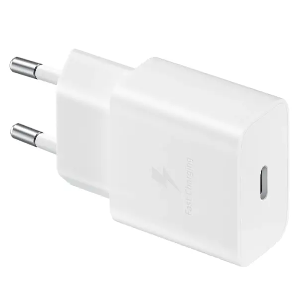 SAMSUNG Kućni punjač TYPE C FAST 15W BELI sa kablom EP-T1510-XWE