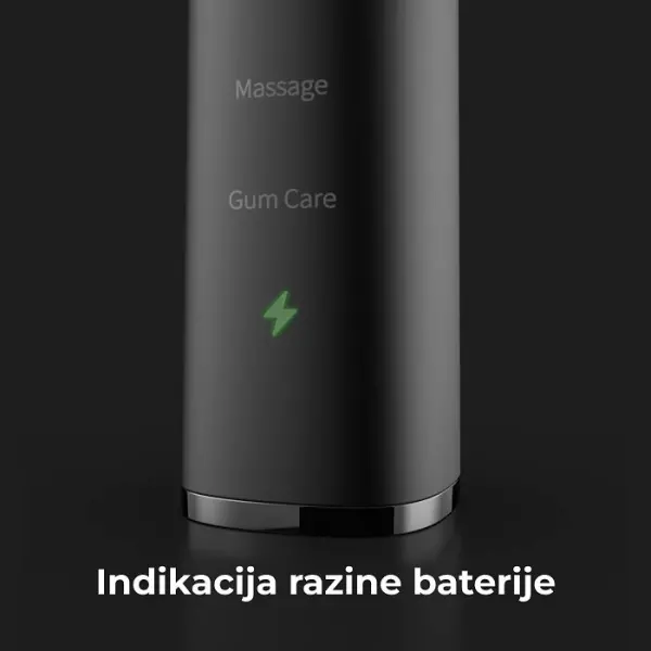 AENO Sonic Electric Toothbrush DB6: Black, 5 modes, wireless charging, 46000rpm, 40 days without charging, IPX7 ( ADB0006 )