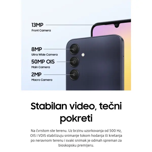 Mobilni telefon Samsung Galaxy A25 5G 6128GB Blue Black