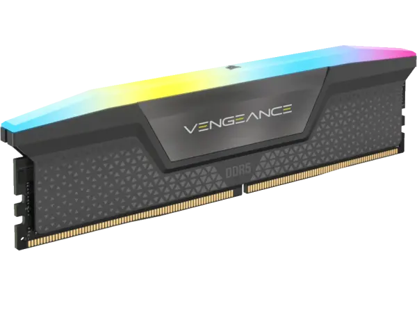 Memorija CORSAIR VENGEANCE 32GB(2x16GB)DDR56400MHzCL361.35VRGBEXPO & XMP' ( 'CMH32GX5M2B6400Z36' ) 