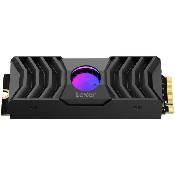 1TB High Speed PCIe Gen5 x4 M.2 NVMe up to 12,000 MBs read and 11,000 MBs write, RGB FAN heatsink ( LNM1090001T-RNANG ) 