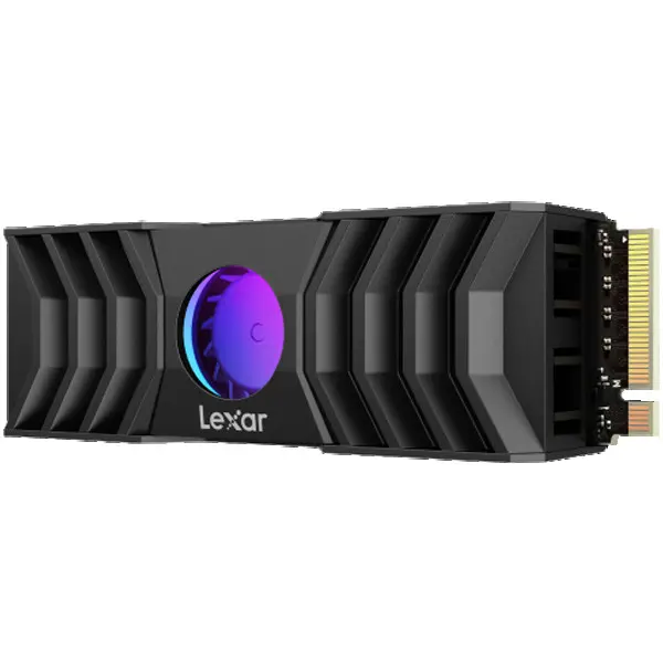 1TB High Speed PCIe Gen5 x4 M.2 NVMe up to 12,000 MBs read and 11,000 MBs write, RGB FAN heatsink ( LNM1090001T-RNANG ) 