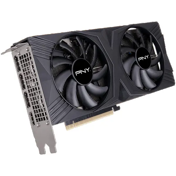 PNY Video Card NVidia GeForce RTX 4060 Ti 16GB VERTO Dual Fan Edition DLSS 3 ( VCG4060T16DFXPB1 ) 
