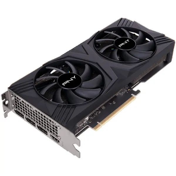 PNY Video Card NVidia GeForce RTX 4060 Ti 16GB VERTO Dual Fan Edition DLSS 3 ( VCG4060T16DFXPB1 ) 