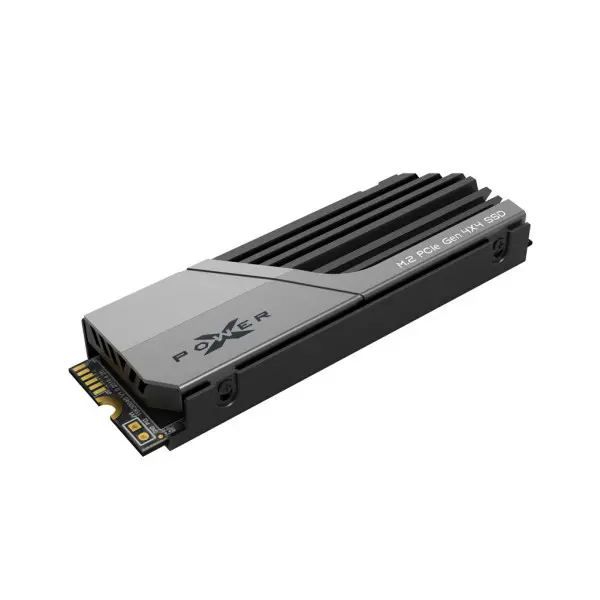 M.2 NVMe 2TB SSD, XS70, PCIe Gen 4x4, 3D NAND, Read up to 7,300 MB/s, Write up to 6,800 MB/s, 2280, w/ Heat Sink ( SP02KGBP44XS7005 ) 