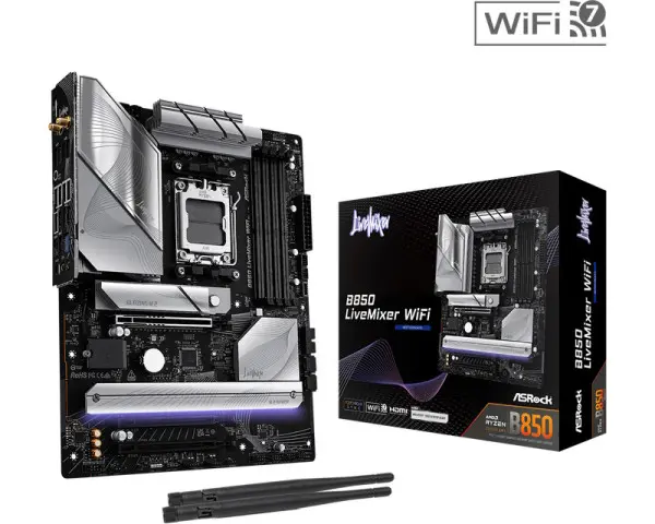 ASROCK B850 LIVEMIXER WIFI matična ploča