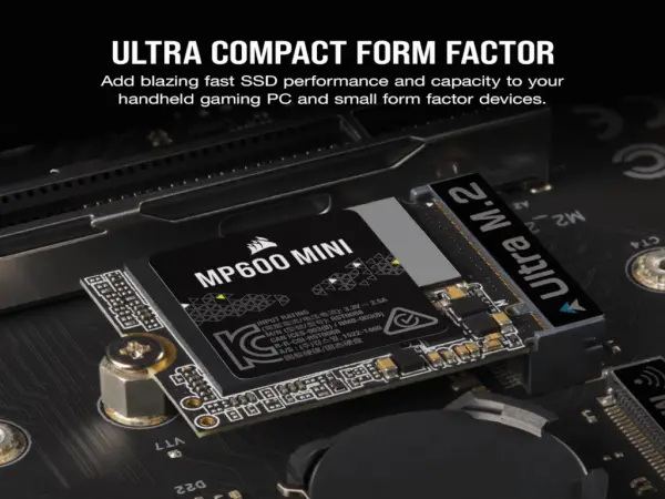 SSD CORSAIR MP600 MINI 1TBM.2NVMecrna' ( 'CSSD-F1000GBMP600MNR' ) 