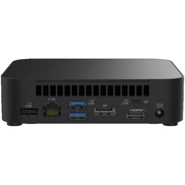 ASUS NUC 14 EssentialRNUC14MNK2500002N250 Processor1xDDR5-4800 SO-DIMM5xUSB Type-A2xUSB Type-C3.5mm jack M.2 22x80 NVMe and SATA SSD2,5Gbe 