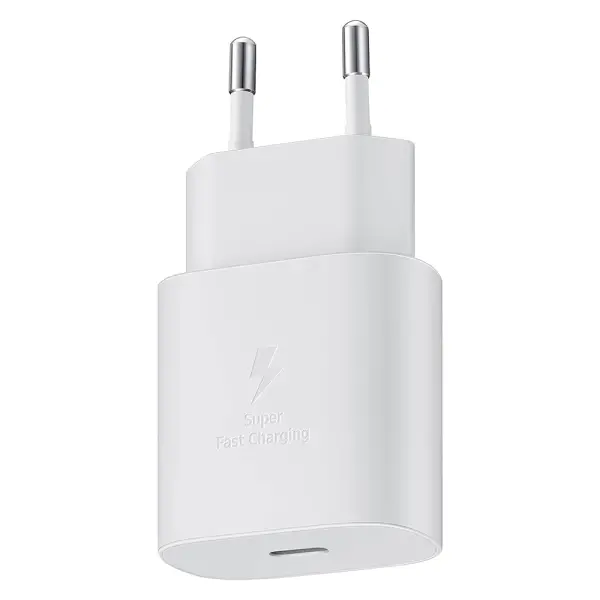 Kućni punjač Samsung PD 3A 25W Type C bez kabla beli BULK (EP-TA800NWE)