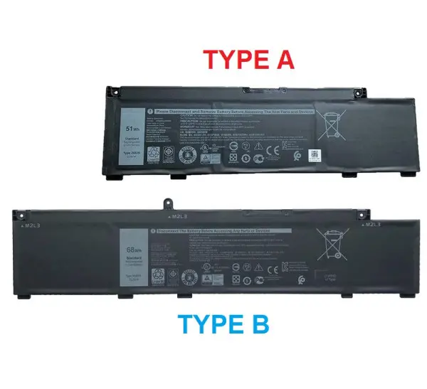 Baterija za Laptop Dell Inspiron 5490 G3 3500 3590 G5 5500 5505 7590 7790 Series type A