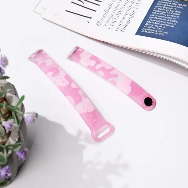 Narukvica za smart watch Xiaomi Mi Band M8/M9 army pink