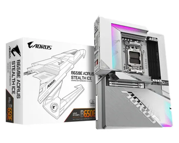 GIGABYTE B650E A STEALTH ICE 1.0 matična ploča