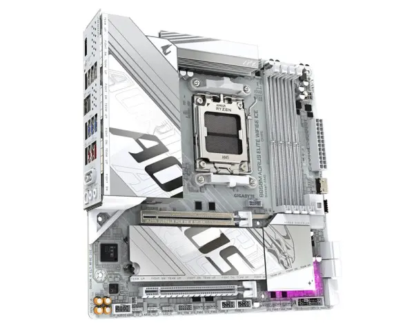 GIGABYTE B850M AORUS ELITE WIFI6E ICE rev. 1.0 matična ploča