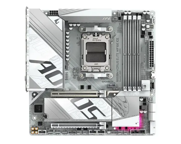 GIGABYTE B850M AORUS ELITE WIFI6E ICE rev. 1.0 matična ploča