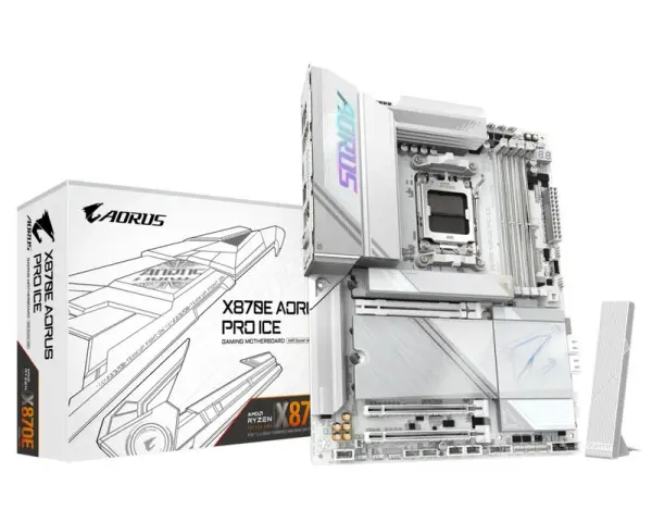 GIGABYTE X870E AORUS PRO ICE rev. 1.1 matična ploča