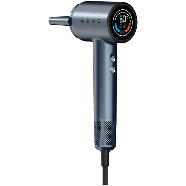 High Speed Hair Dryer, 220V-240V~50-60Hz, 1500W, Ionizer, LCD, 6+circulation mode, 110000RPM, less than 75dB ( AHD0003 ) 
