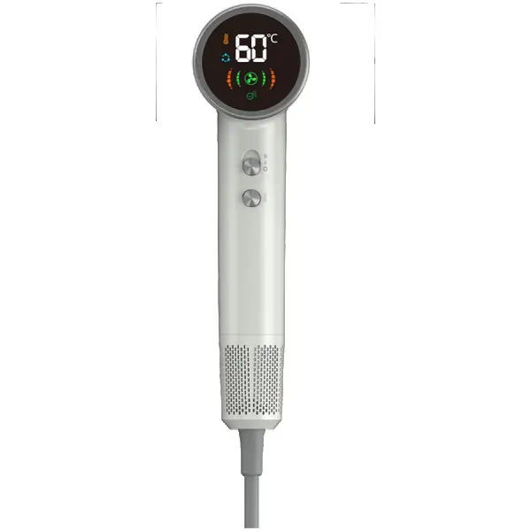 High Speed Hair Dryer, 220V-240V~50-60Hz, 1500W, Ionizer, LCD, 6+circulation mode, 110000RPM, less than 75dB ( AHD0004 ) 
