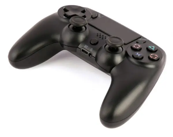 JPD-Wireless-Thrillershock PC/PS4 Black Gembird Bezicni gamepad sa dvostrukom vibracijom v2