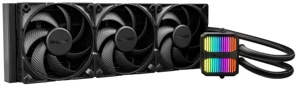 SILENT LOOP 3, 420mm [LGA-1851 Default ILM and RL-ILM support/AM5], Powerful 3-chamber PWM pump, Three Silent Wings 4 140mm PWM high-speed 