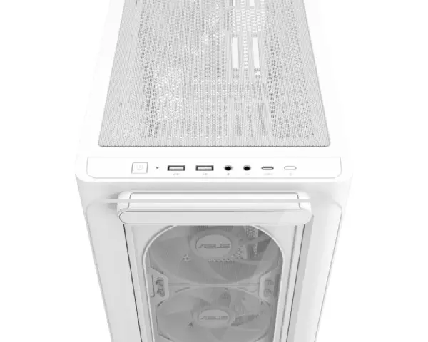 ASUS A23 PLUS TG ARGB micro-ATX kućište belo 