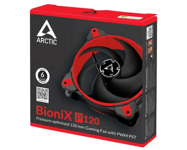 ARCTIC BioniX P120 120mm ventilator crveni (ACFAN00115A) 