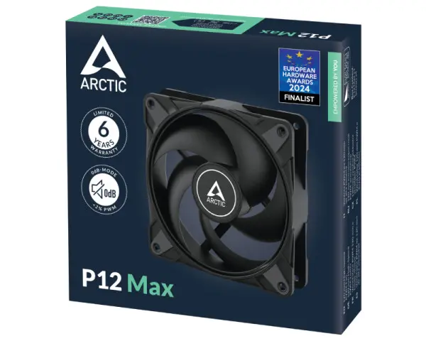 Ventilator za kućište Arctic P12 MAX, 12cm, 4 pin, up to 3300 rpm, ACFAN00280A