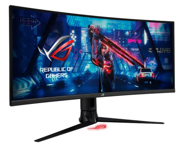 ASUS 34 inča ROG Strix XG349C UWQHD zakrivljeni Gaming Monitor crni 