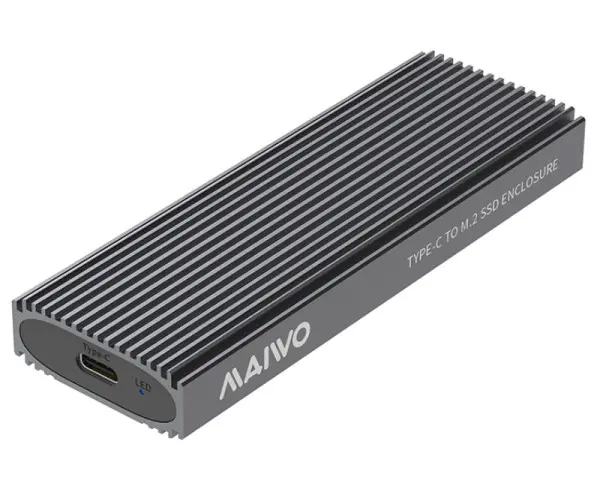 MAIWO Externo Kućište USB3.2 tip-C za M.2 PCIe NVMeSATA SSD diskove K1691 