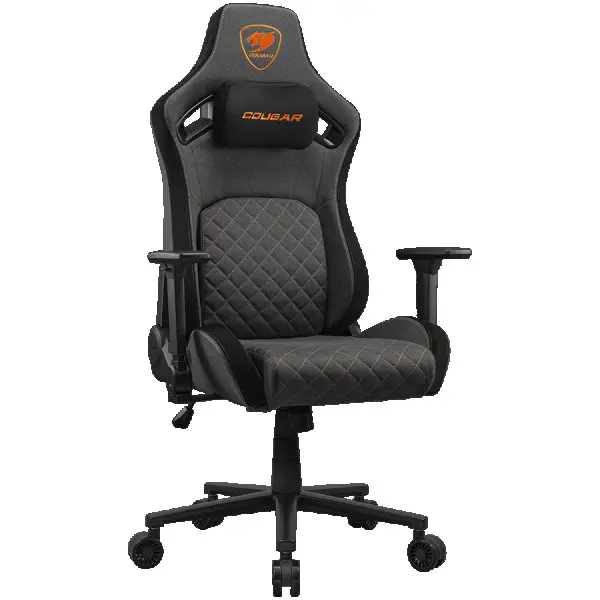COUGAR DEFENSOR Gold F Gaming chair, Gray ( CGR-DFF-GRB )