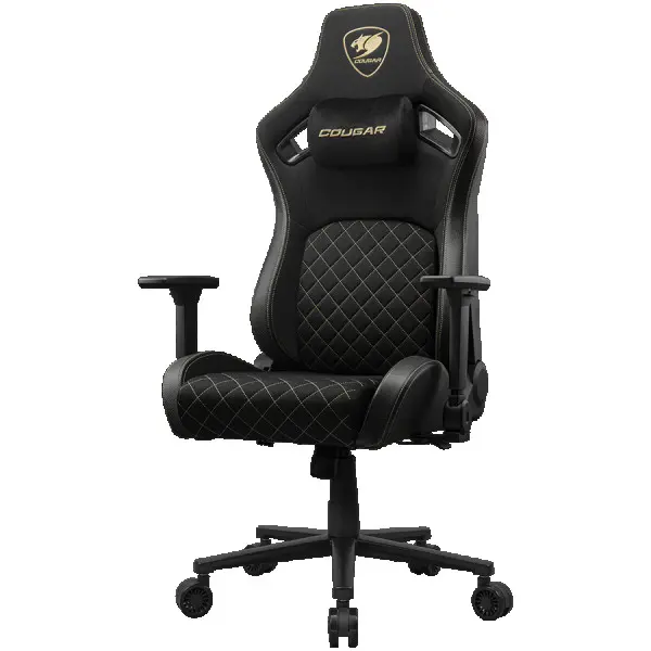 COUGAR DEFENSOR Gold F Gaming chair, Black Gold ( CGR-DFF-GLB ) 