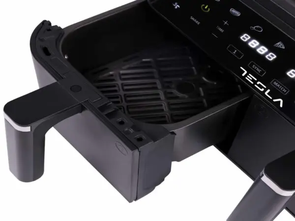 Air Fryer TESLA AF900BSD 2400W 4.5L+4.5L digital panel crna-inox' ( 'AF900BSD' ) 