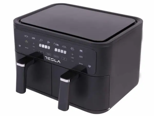 Air Fryer TESLA AF900BSD 2400W 4.5L+4.5L digital panel crna-inox' ( 'AF900BSD' ) 