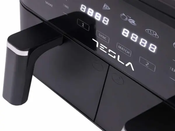 Air Fryer TESLA AF900BSD 2400W 4.5L+4.5L digital panel crna-inox' ( 'AF900BSD' ) 