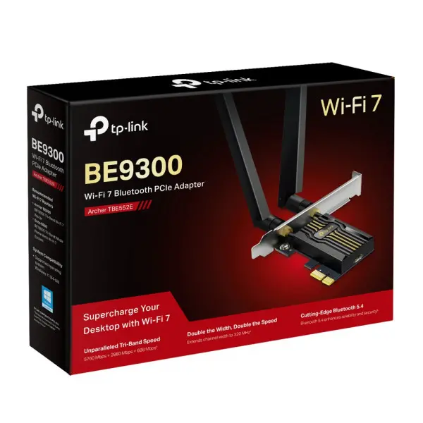 LAN MK TP-LINK TBE552E BE9300WiFi7 PCIeBT5.4