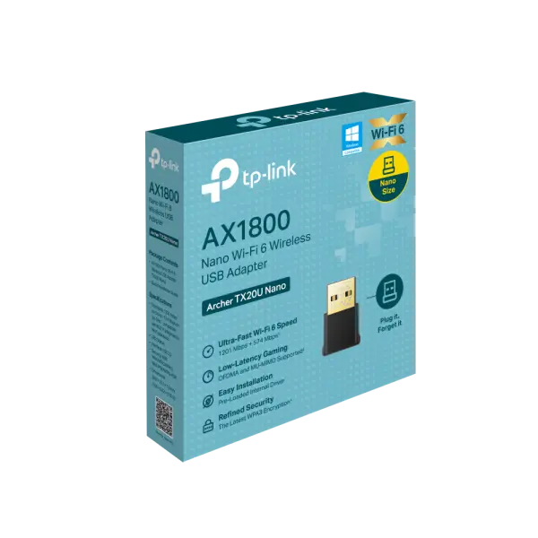 LAN MK TP-Link Archer TX20U NANO AX1800 WiFidual bandUSB
