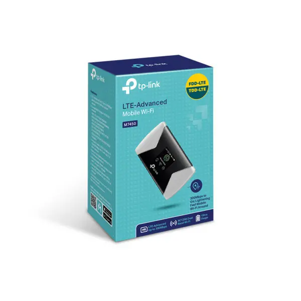 LAN Router TP-LINK M7450 LTEWiFi300Mbps3000mAh