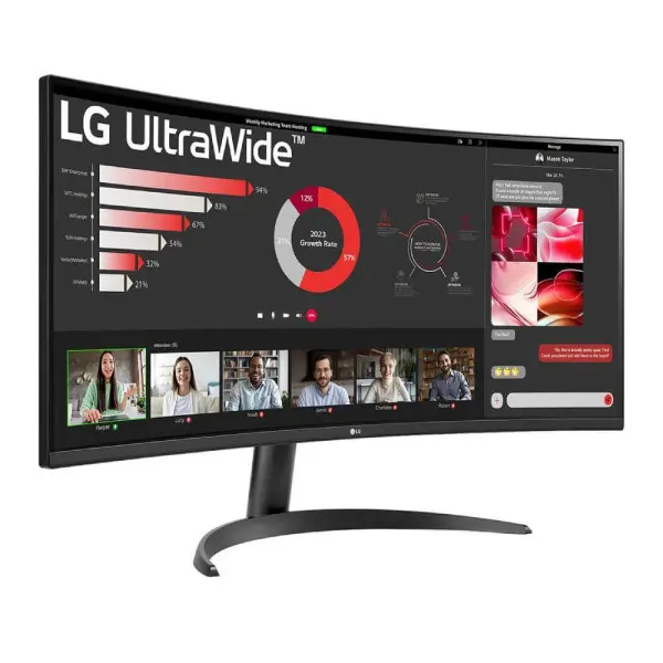 Monitor 34'' LG 34WR50QK-B VA 3440x1440100Hz5ms2xHDMIDP