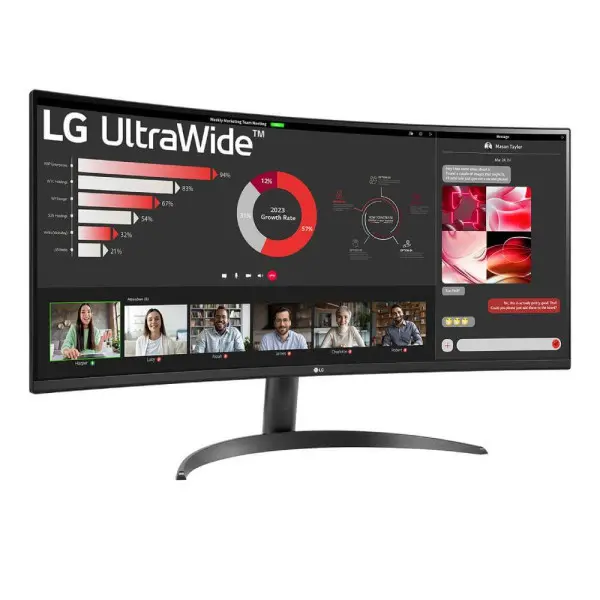 Monitor 34'' LG 34WR50QK-B VA 3440x1440100Hz5ms2xHDMIDP
