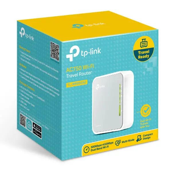 LAN Router TP-LINK TL-WR902AC AC750APRE