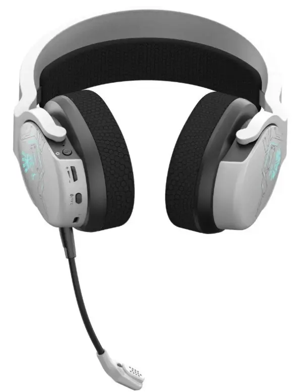 A4-GR370 WHITE A4Tech Bloody gejmerske slusalice sa mikrofonom, BTv5.3+2,4Ghz+kabl, 50mm/16ohm, RGB