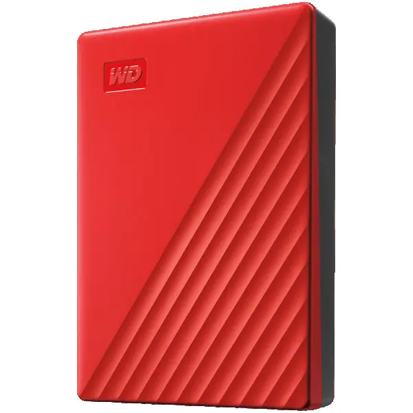 HDD External WD My Passport (6TB, USB 3.2) Red ( WDBR9S0060BRD-WESN ) 