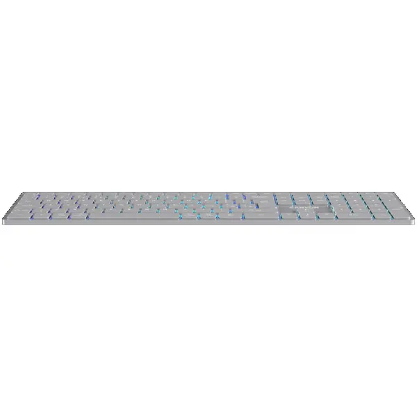 CANYON keyboard HKB-W11 UKUS RGB Dual Mode Wireless Grey ( CNS-HBTK11G ) 