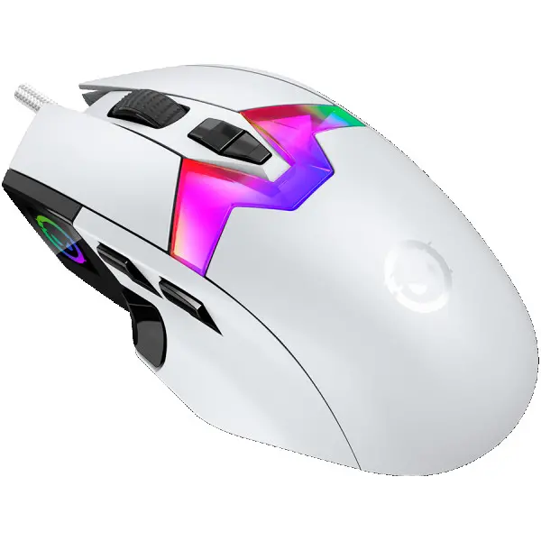 LORGAR MSP80, 8000 Hz Gaming Mouse Pro, White ( LRG-MSP80-WH ) 