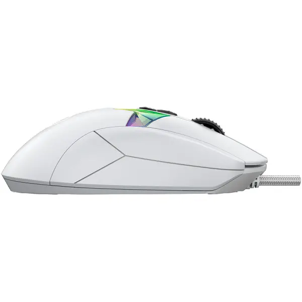 LORGAR MSP80, 8000 Hz Gaming Mouse Pro, White ( LRG-MSP80-WH ) 